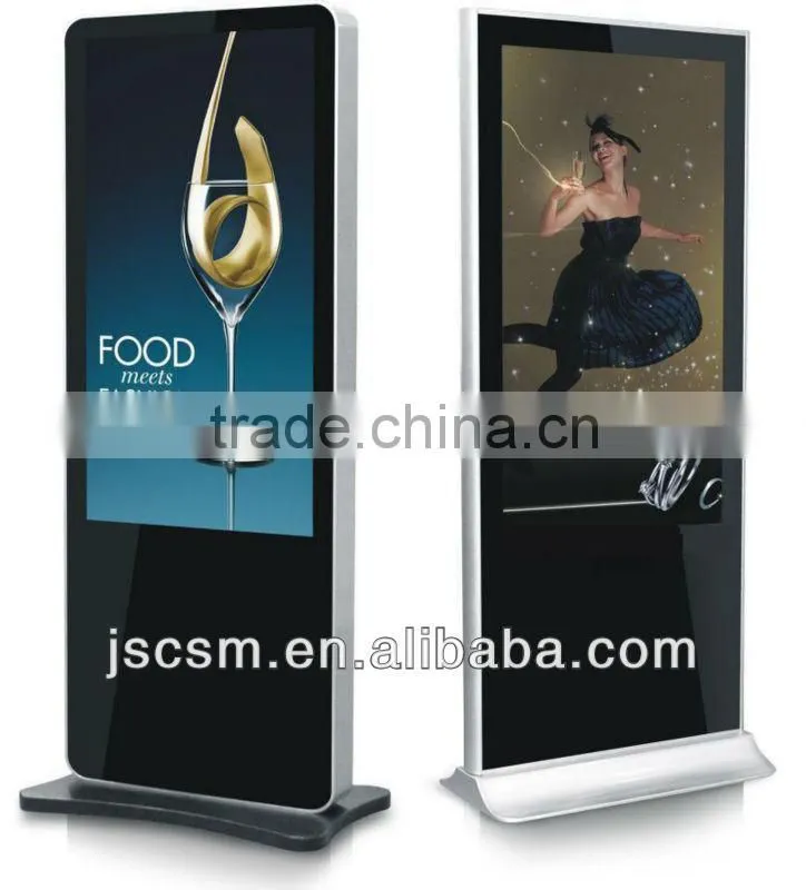 Cheap 55inch HD LCD pop player poster display video media player for advertising