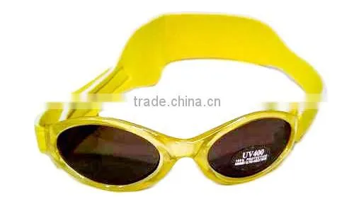 Baby suitable goggle, headband design security to protect the child's eyes, security guarantees