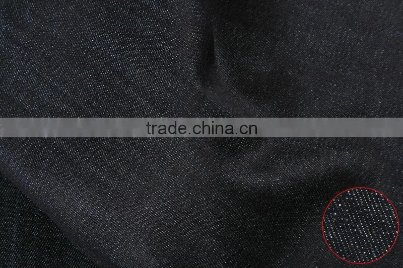 Blue Denim Fabric Cotton Spandex 8.3 oz Yarn Dyed