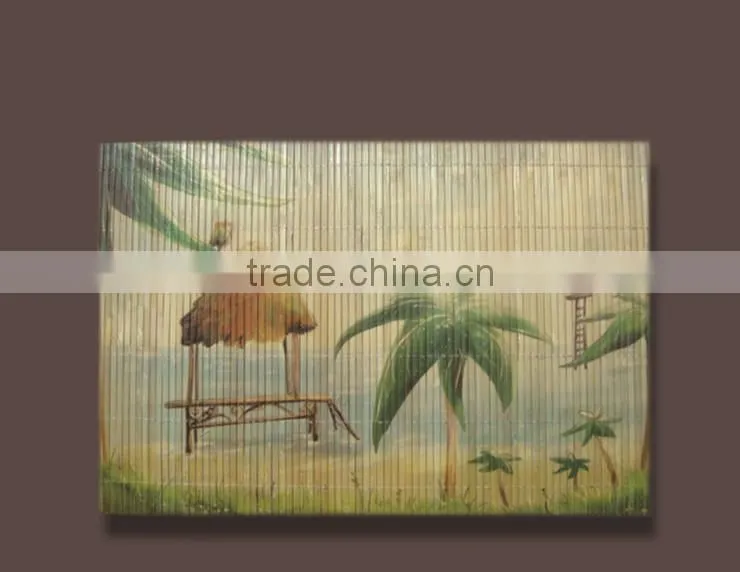 High quality round bamboo mat