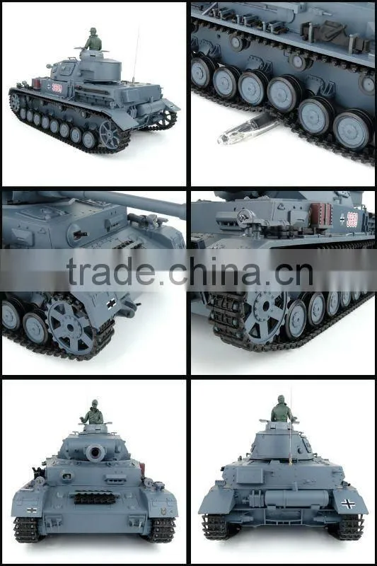HOT!!!German Panzer IV F2 Airsoft Battle Tank 1:16 Electric RTR RC Tank