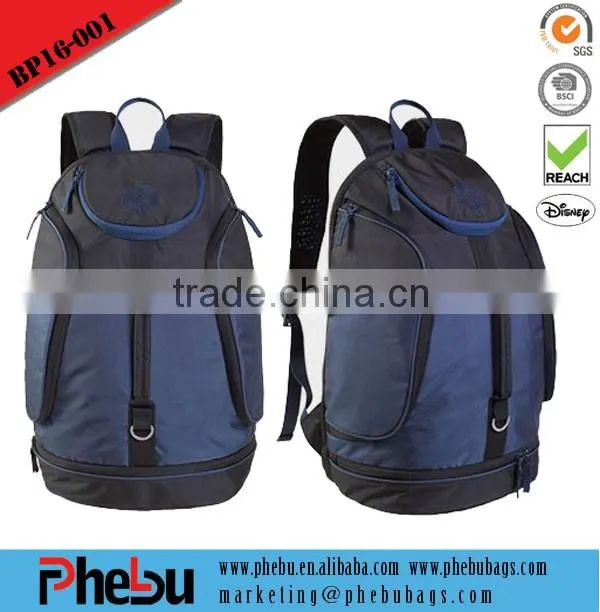 Gym Sport Backpack with Football and Shoes Compartments (BP16-004)