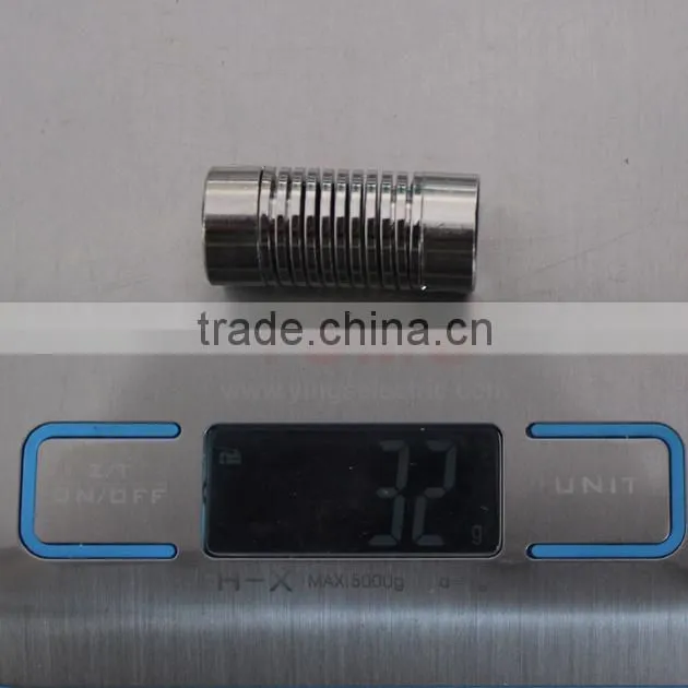 YUMO (LP D16 L33 6X6) Stainless steel Material Couplings Spring Bellows Encoder Couplings