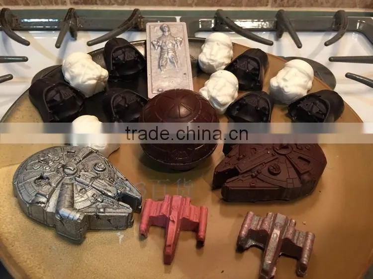 Star-Wars Storm Trooper Helmet lego candy mold minifigure silicone ice cube tray