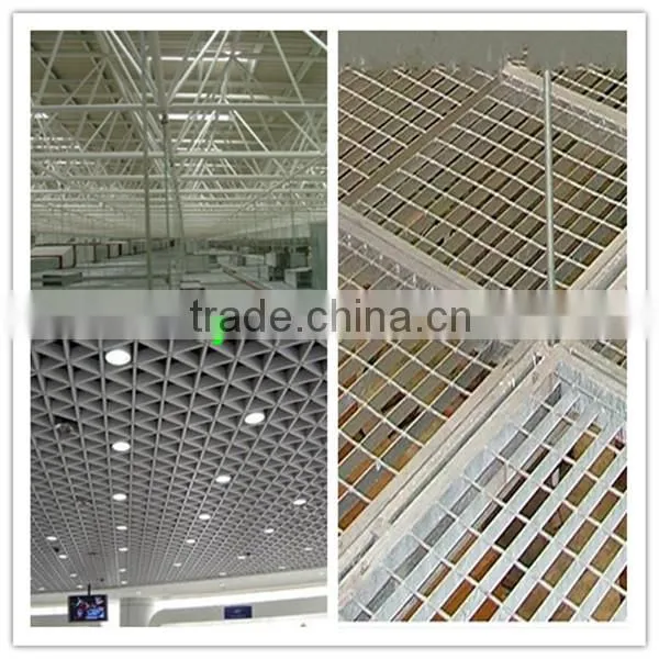 supply steel grating ceiling with ISO9001