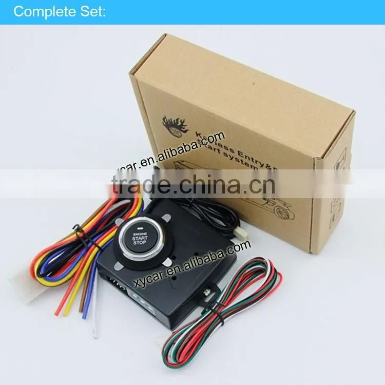 Car engine start button system , smart electronic car engine start stop , engine start stop systemXY-901