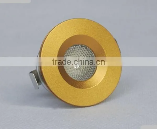 Cut hole 32mm round 3w mini jewelry display showcases led lights BW8218