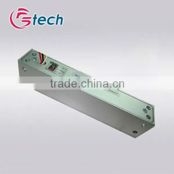 Fail safe zinc alloy glass lock with time delay function