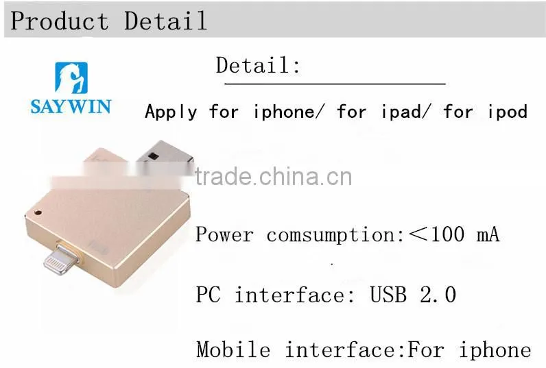 2015 New Fashional Style High Quality OTG USB Flash Drive/Mobile Phone USB Flash Drive