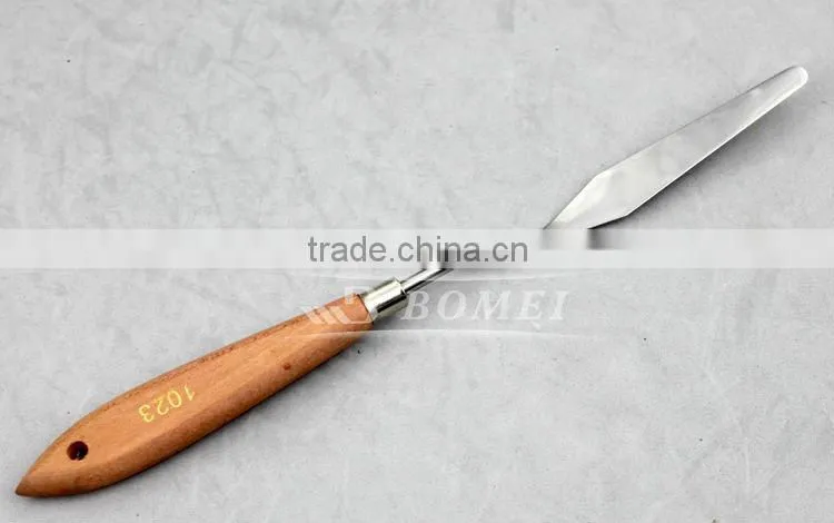 wood handle palette painting knife