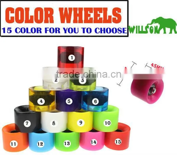 wholesale 4 wheels custom longboard
