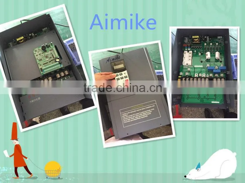 11KW 3 phase 380v/400v/415v 50hz/60hz variable frequency ac drive