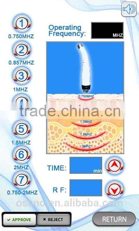 Portable Weight Loss Good Ultrasound Cavitation Machine LM-VR100