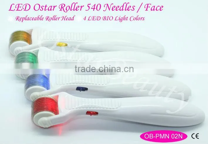 (OEM Service) 2013 Face Roller Red Light Therapy Micro Needle System OB-PMN 02