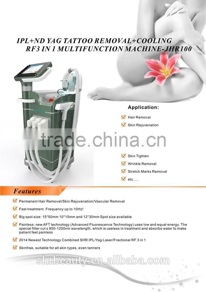 China Suppliers Hair Loss Treatment Nd Yag Laser Tattoo Removal Machine
