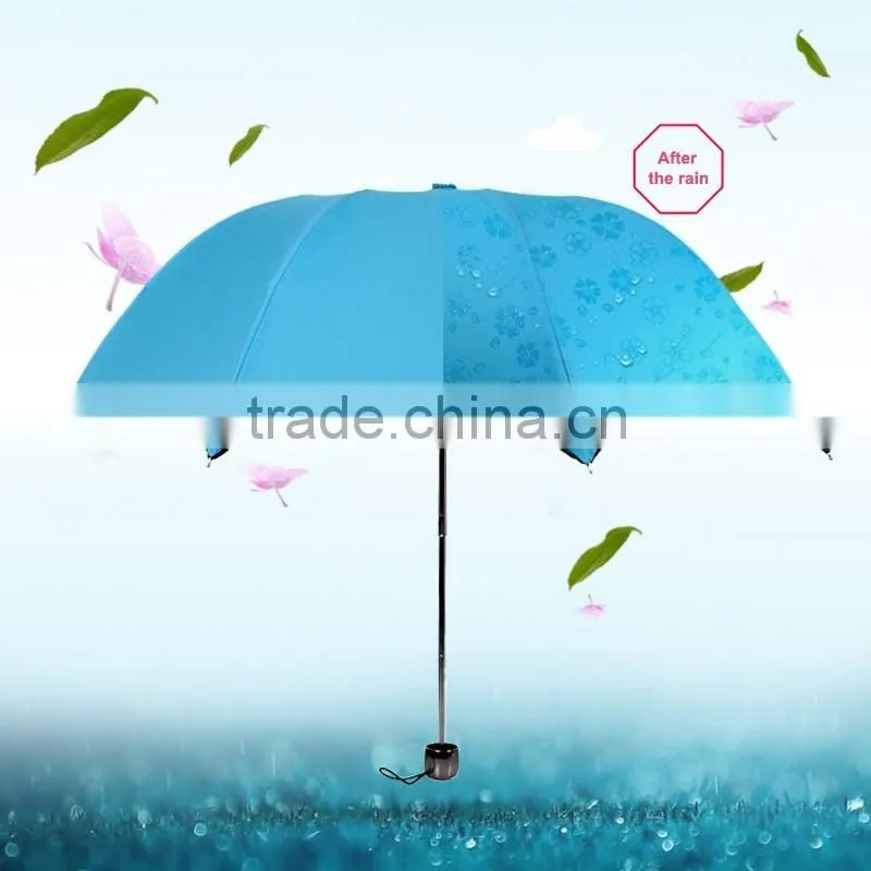 waterproof fabric solar umbrella foldable travel umbrella for sale