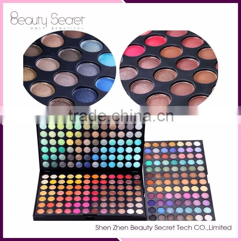 Good Quality 252 color eyeshadow makeup palette eyeshadow manly cosmetics eyeshadow