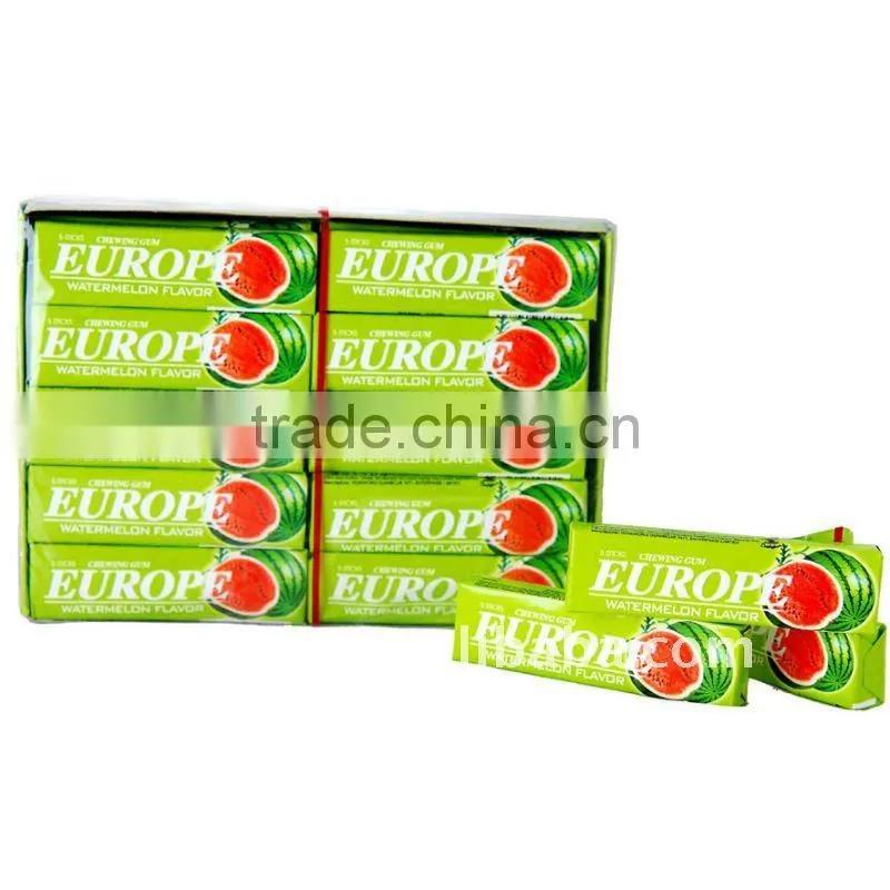 5pcs stick europe chewing gum