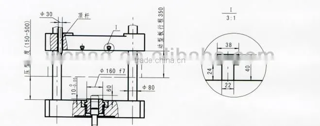 ZJ100-1000KN Full vertical rotor die casting machine