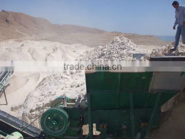 Gypsum lumps