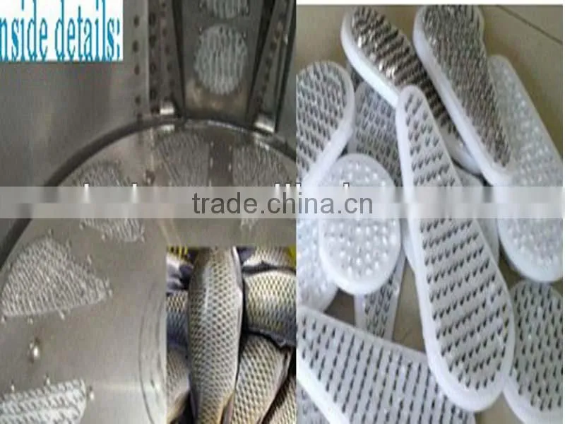 stainless steel automatic fish scale removing machine