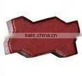 Automatic control professional color face paver block moulding machine / cement colour interlocking bricks making machines