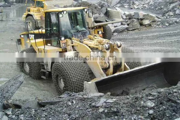 loader tire/tyre chain protector/ tyre protection chain