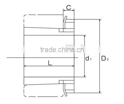 High Precision H311 Adapter Sleeve for locking conical self-aligning bearing