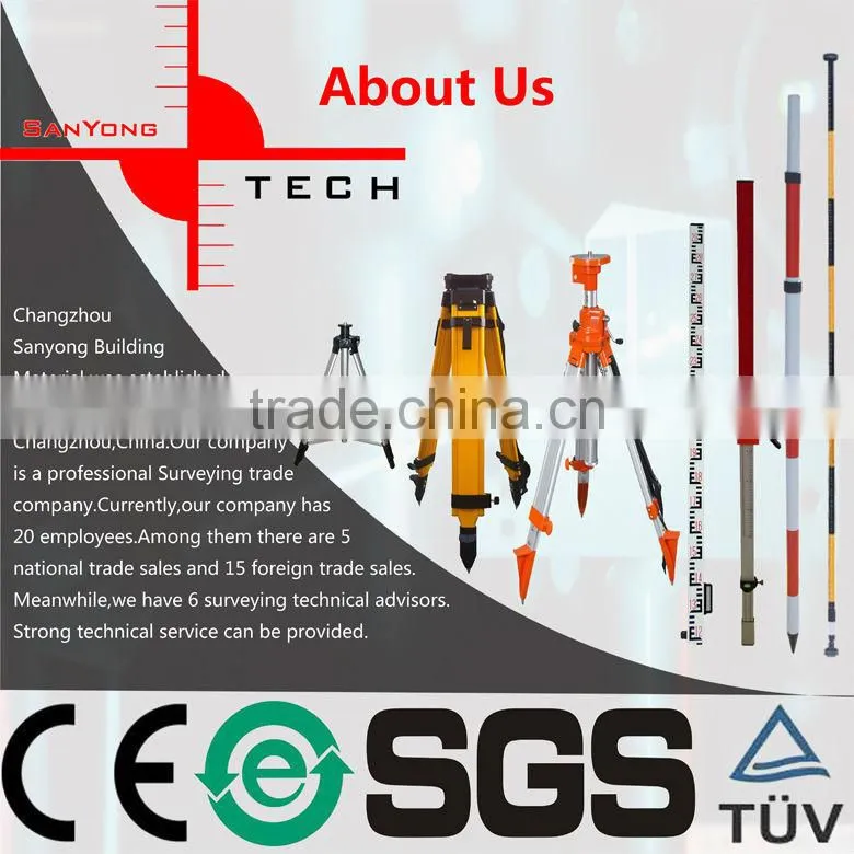SR10 Self-leveling Cross Line Laser Level Kits Rotary Laser