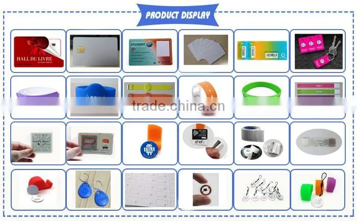 Low Price Custom Single Use RFID PVC Wristband