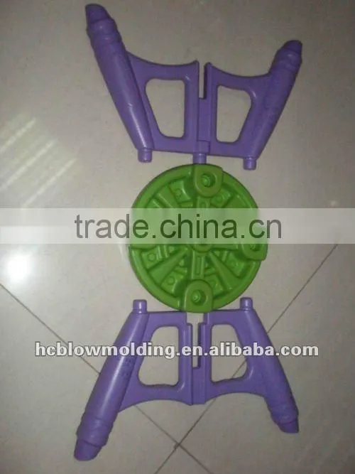 OEM blow molding plactic charis for dinner Shower chair with Back Huizhou factory
