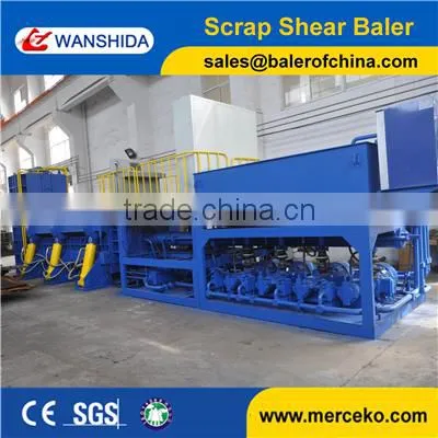 CE certificated cast iron scrap baler shear