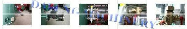 Oil fired steam boiler