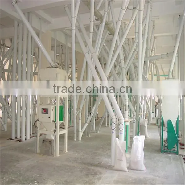 Latest style and low price wheat flour mill plant