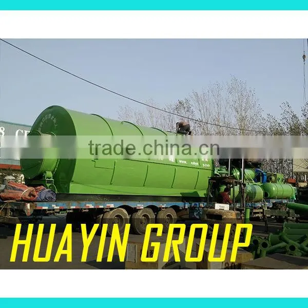 Advanced technology plastic/waste pyrolysis plant/machine with best after sale service