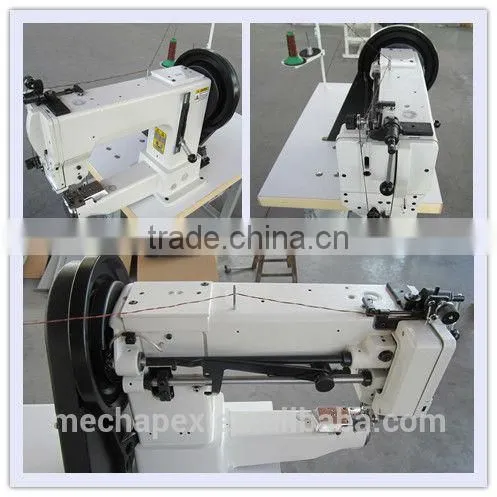 GA205 walking foot and needle feed, cylinder bed, extra heavy duty, industrial sewing machine
