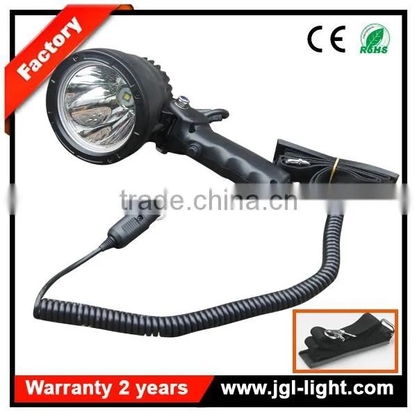 portable 25w rechargeable led hunting spotlight rechargeable led super bright outdoor lighting