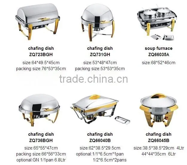 chafing dish for soup,Soup dishes station(ZQ66035A)