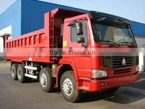 Sinotuck heavy duty truck HOWO 8x4 336hp dump truck