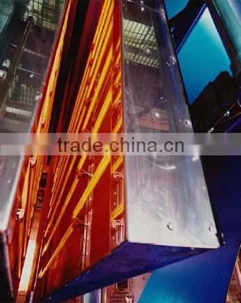Shortwave quartz tube infrared emitter for Timber surface curing