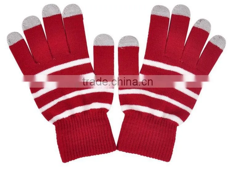 soft warn golves for touch screen smart mobile phone