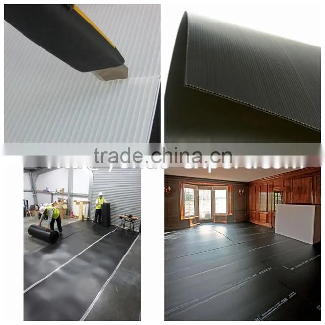 PP Corrugated Plastic Board for Waterproof Membrane Protection