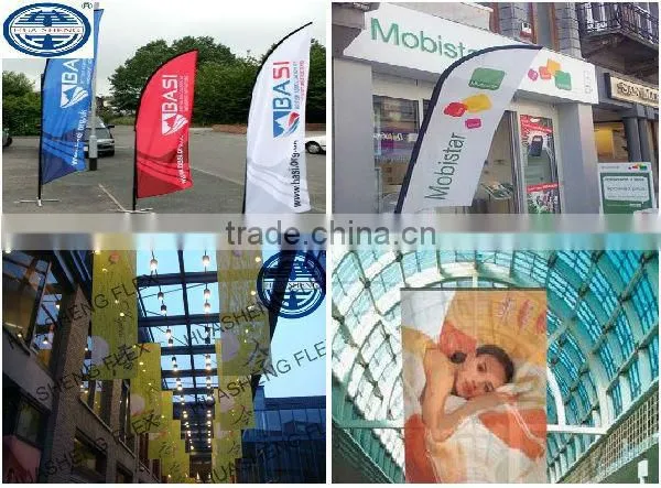 Textile flex advertising banner