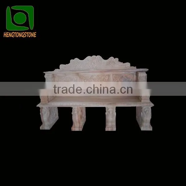 Carved Marble Garden Bench Designs