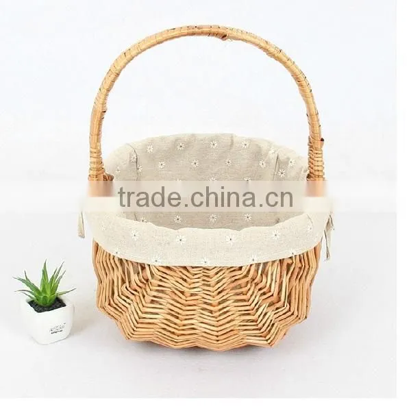 wholesale cheap stunning wicker baskets for Kid wicker shopping basket