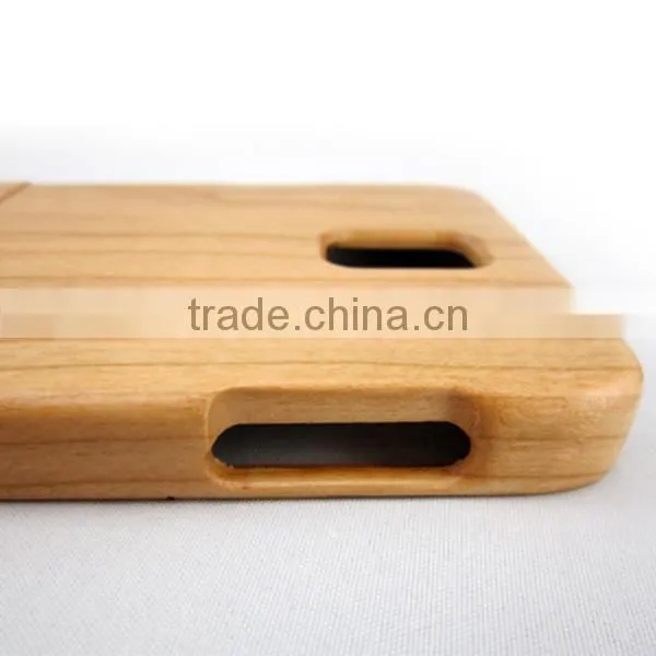 New style engraving real wood cell phone case two parts for Samsung Note3