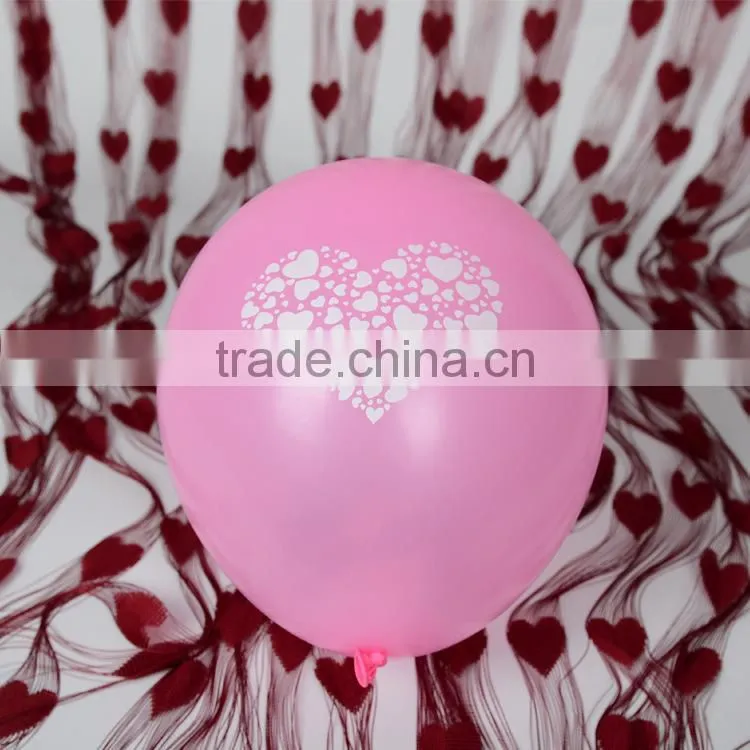 Printing Decoration Pearlized Metallic Party Latex Balloon, Inflatable Rubber Balloon Wedding Stag Decoration Balloon