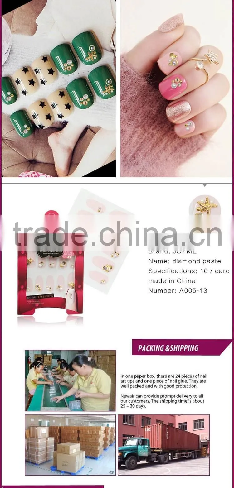 New Air DIY Acrylic Stone Nail Sticker Decoration Sticker