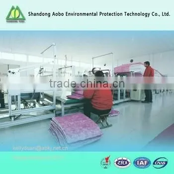 Nonwoven Medium efficiency pocket air filter fabric for air conditioning system