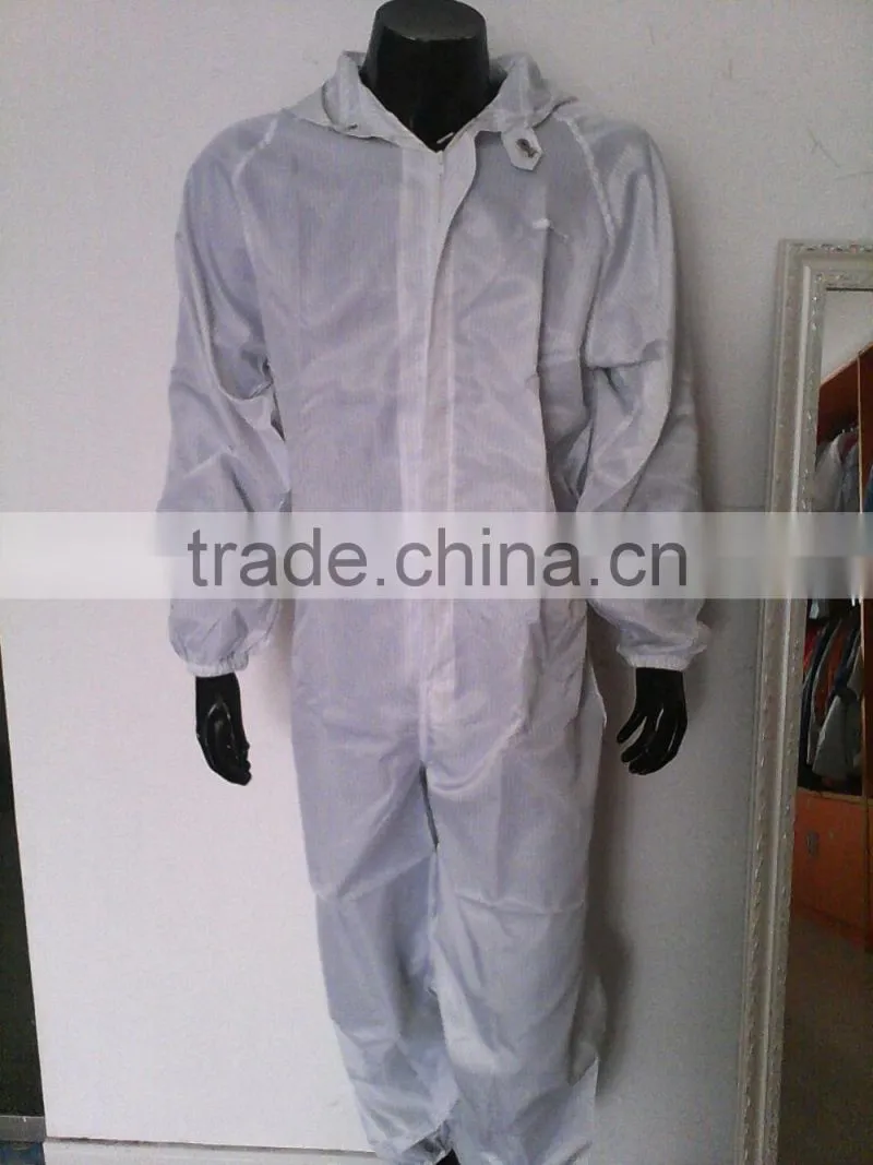 Dry particulate protection workwear applicated in asbestos related work, handling powders, construction